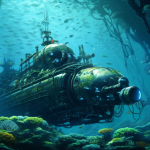 深海への潜航：夢の中での海中探索の意味と象徴