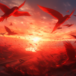 赤い鳥を見る夢の意味とは？自由と新たな可能性の到来について
