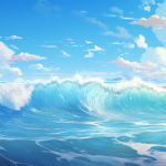 青い海を夢に見た時の予兆：冒険と成長のチャンスを掴む方法