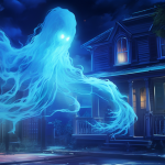 青い幽霊を夢に見た時の象徴：過去のトラウマとの向き合い方
