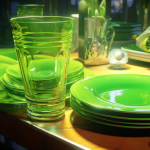 緑色の食器が登場する夢：食生活の新たな局面を暗示？